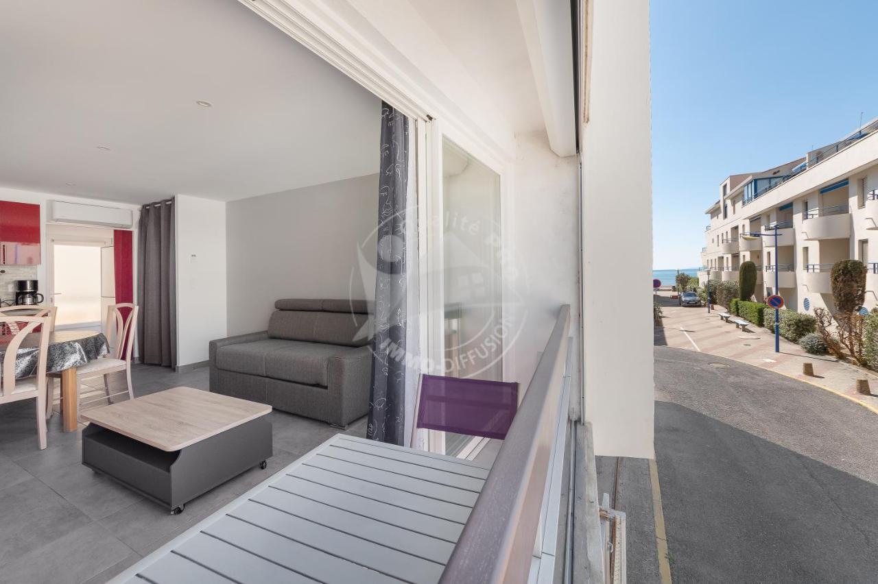 AS21512 - Studio Cabine vue mer latérale avec parking privé à 20m de la plage Le Grau-du-Roi Extérieur photo