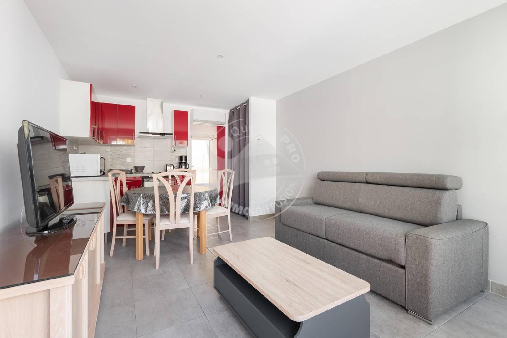 AS21512 - Studio Cabine vue mer latérale avec parking privé à 20m de la plage Le Grau-du-Roi Extérieur photo